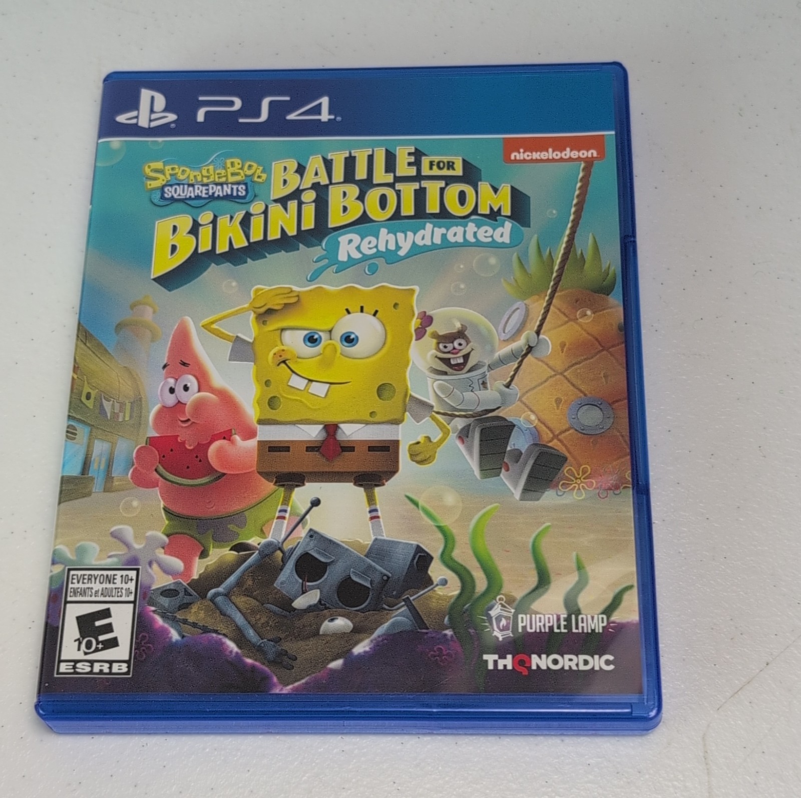 PS4 Spongebob Squarepants Battle For Bikini Bottom 2020 Sony Playstation 4 GUC