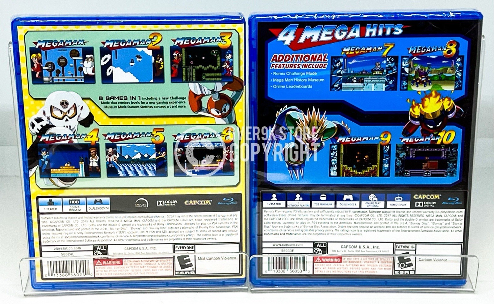 Mega Man Legacy Collection + Legacy Collection 2 – PS4 – New | Factory Sealed