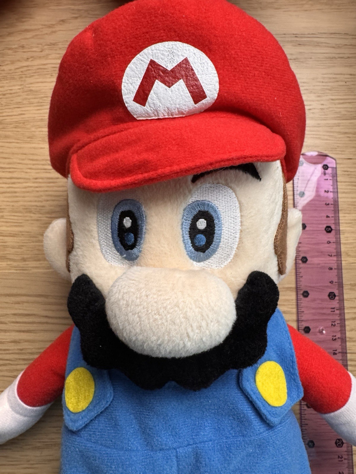 RARE Mario Party 5 Sanei Mario Plush Doll Medium Size 2003 Nintendo