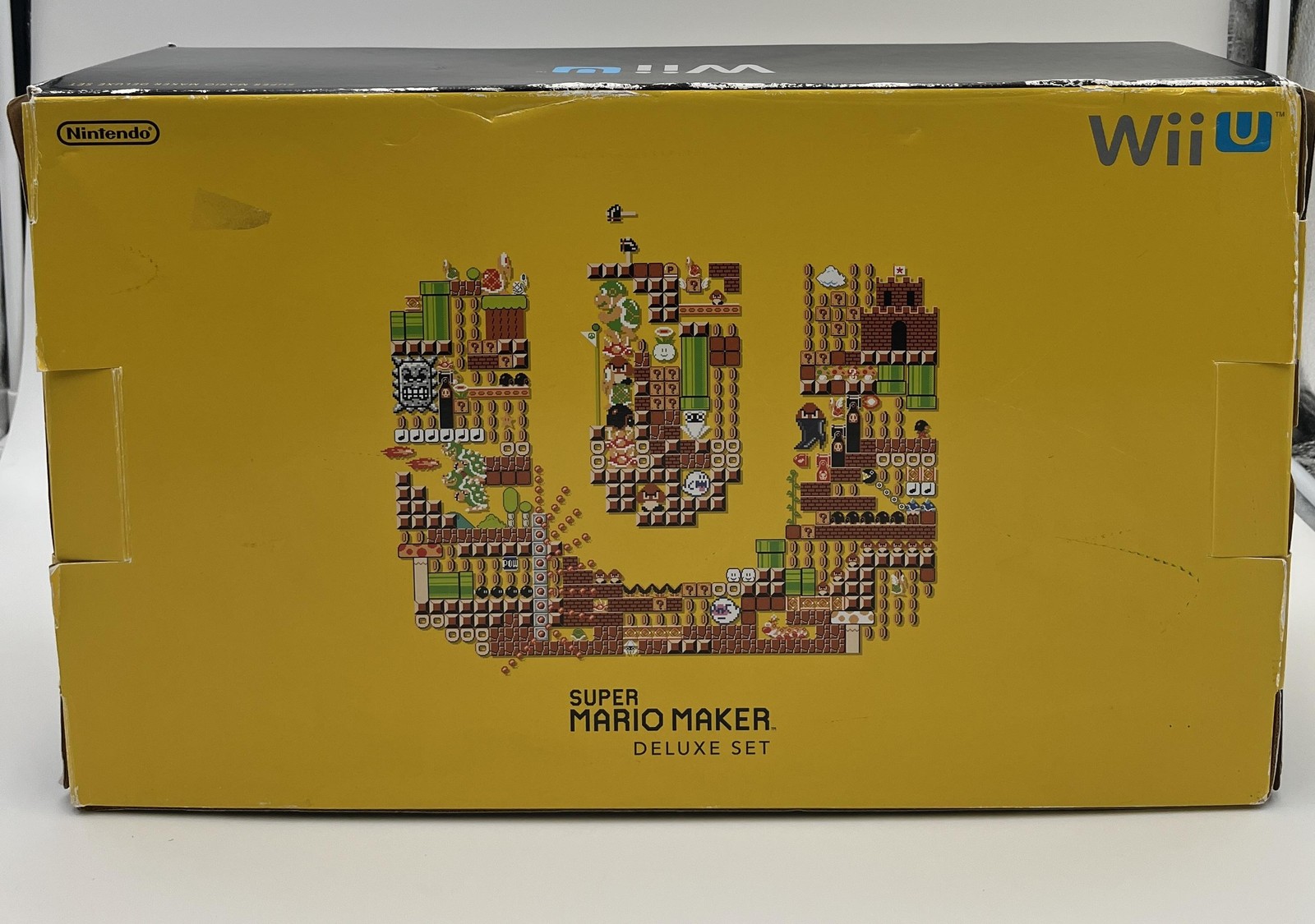 Nintendo Wii U Super Mario Maker Deluxe Set 32GB Black Console Boxed System