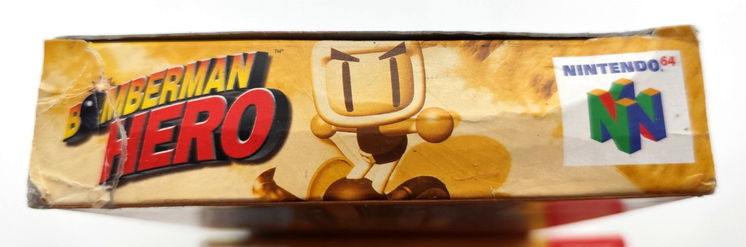 Bomberman Hero (Nintendo 64 N64, 1998) COMPLETE CIB Authentic Tested & Cleaned!