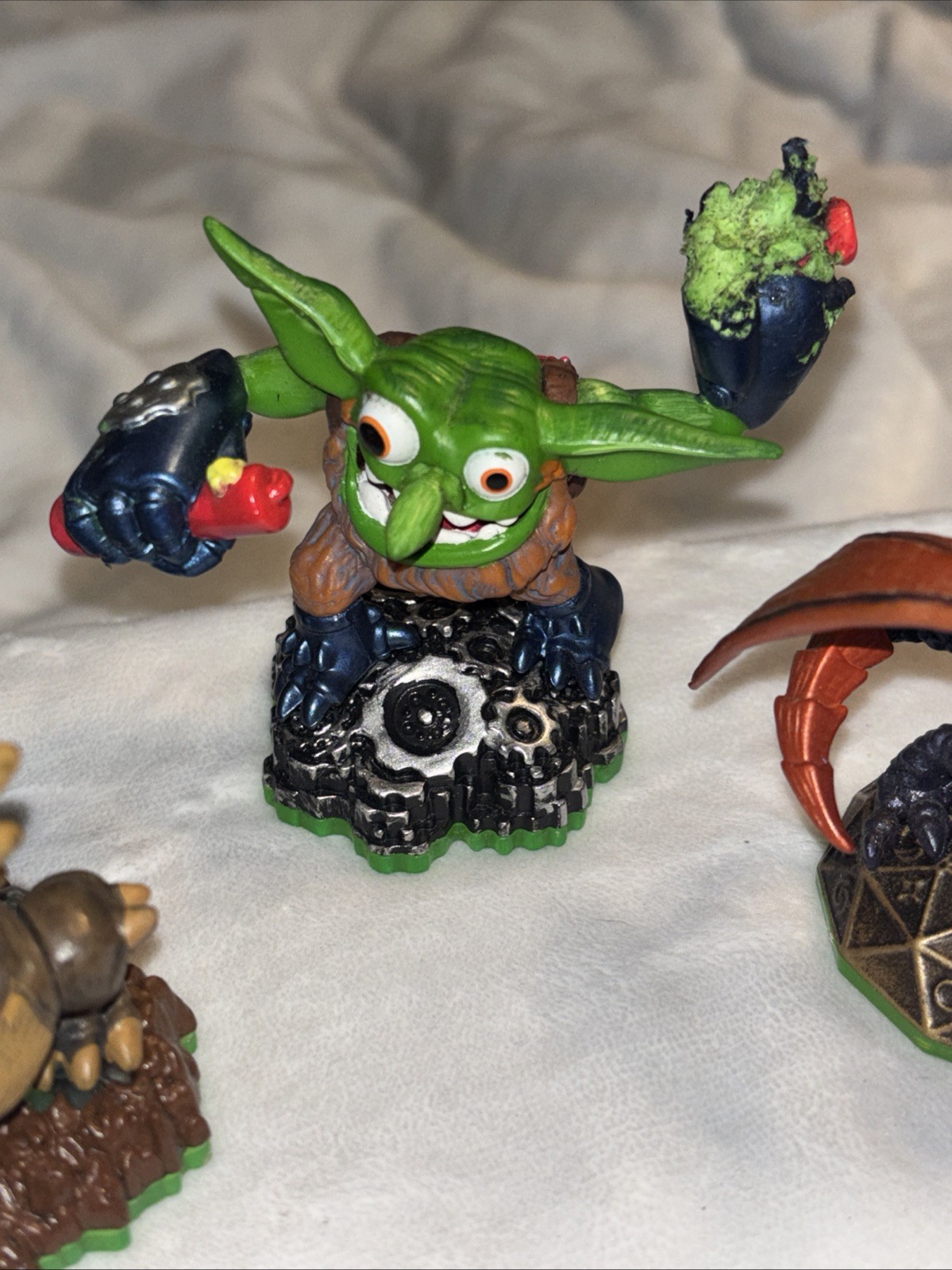 (6) Skylanders Spyro’s Adventure Figures Boomer Voodood Trigger Happy Gill Grunt