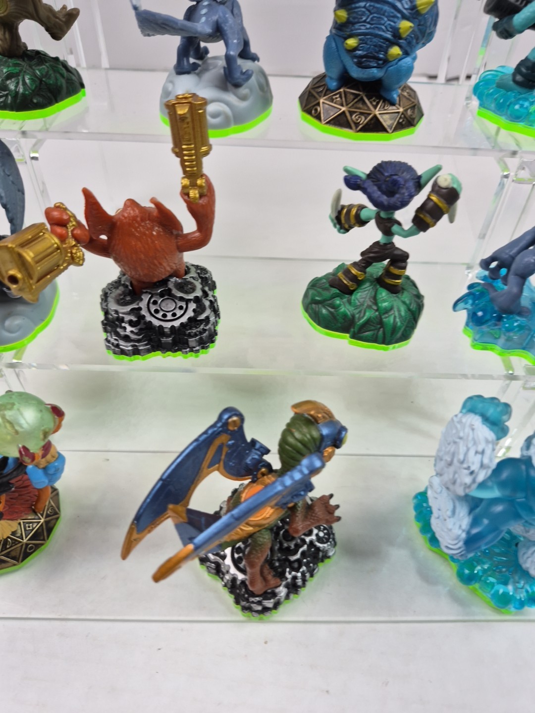 Skylanders Spyro’s Adventure Lot Figures Zap Slam Bam Drobot Sonic Boom Grunt