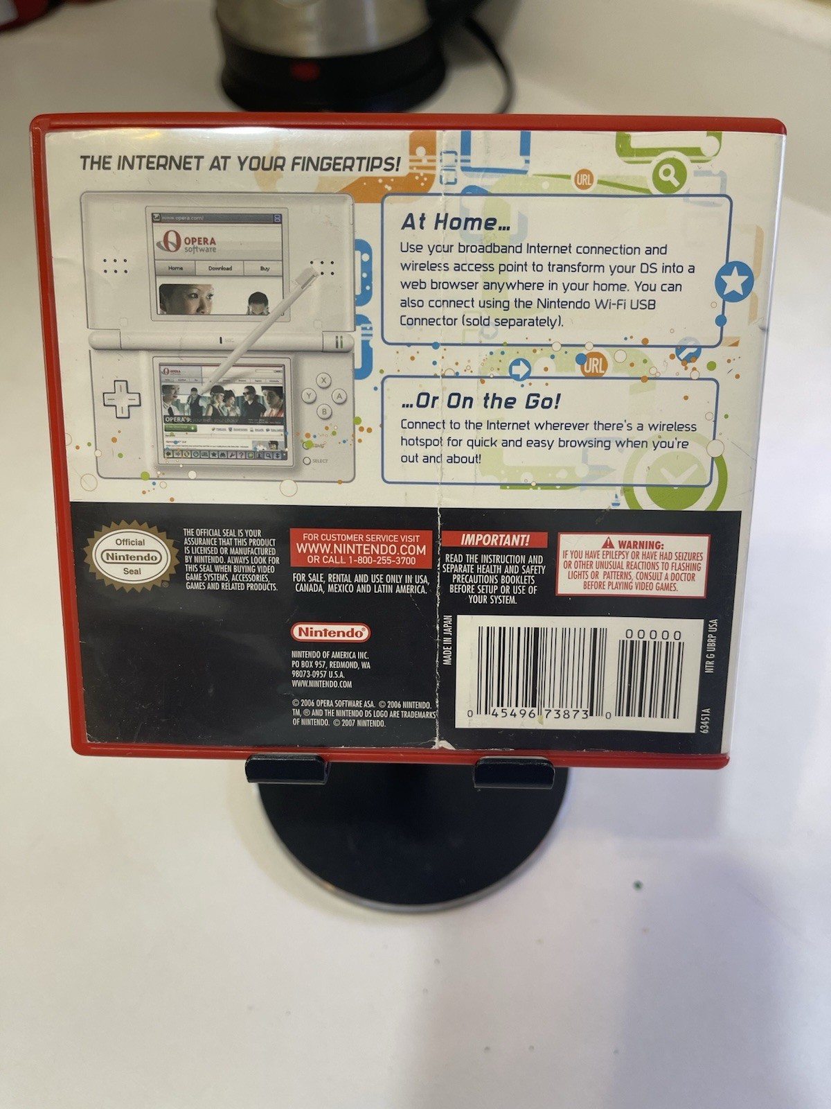 Nintendo DS Browser (Nintendo DS, 2007) Complete with Case A26