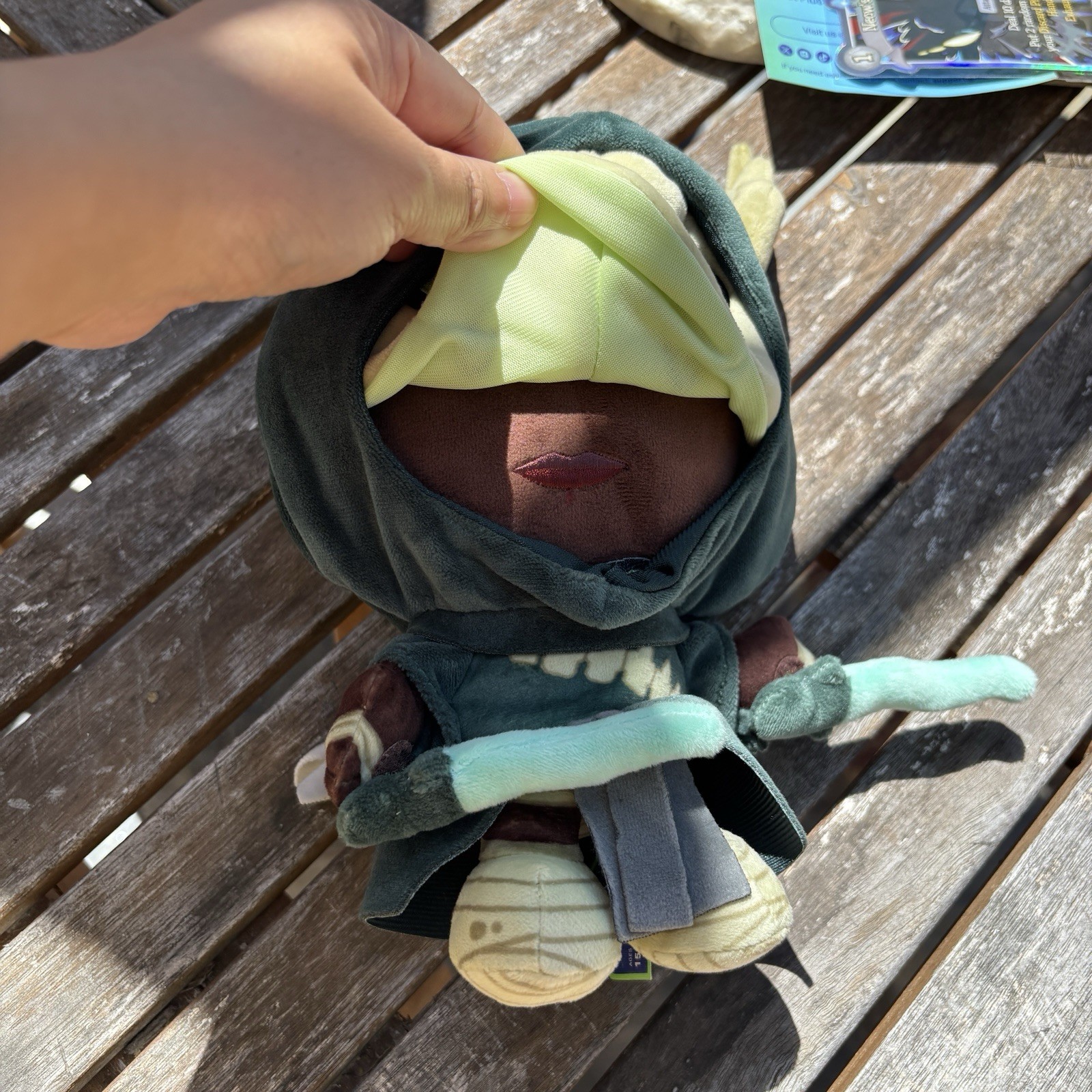 Makeship Slay the Spire The Silent Plush Doll w/ Drawstring Bag