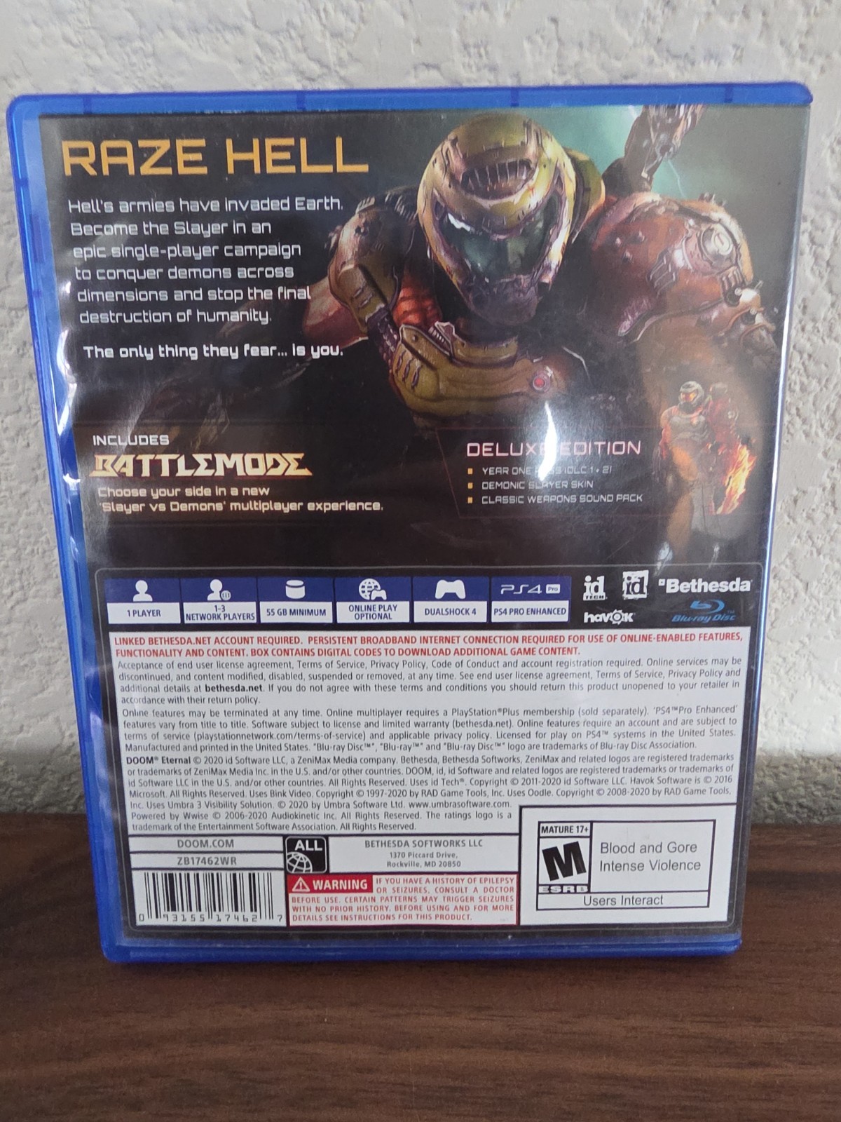 Doom Eternal Deluxe Edition – Sony PlayStation 4