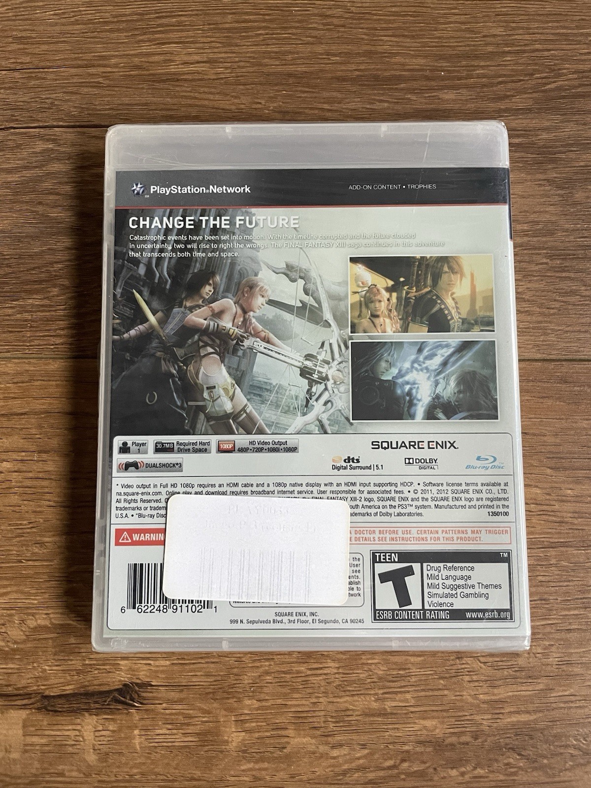Final Fantasy XIII-2 PS3 (Brand New Factory Sealed US Version) Playstation 3