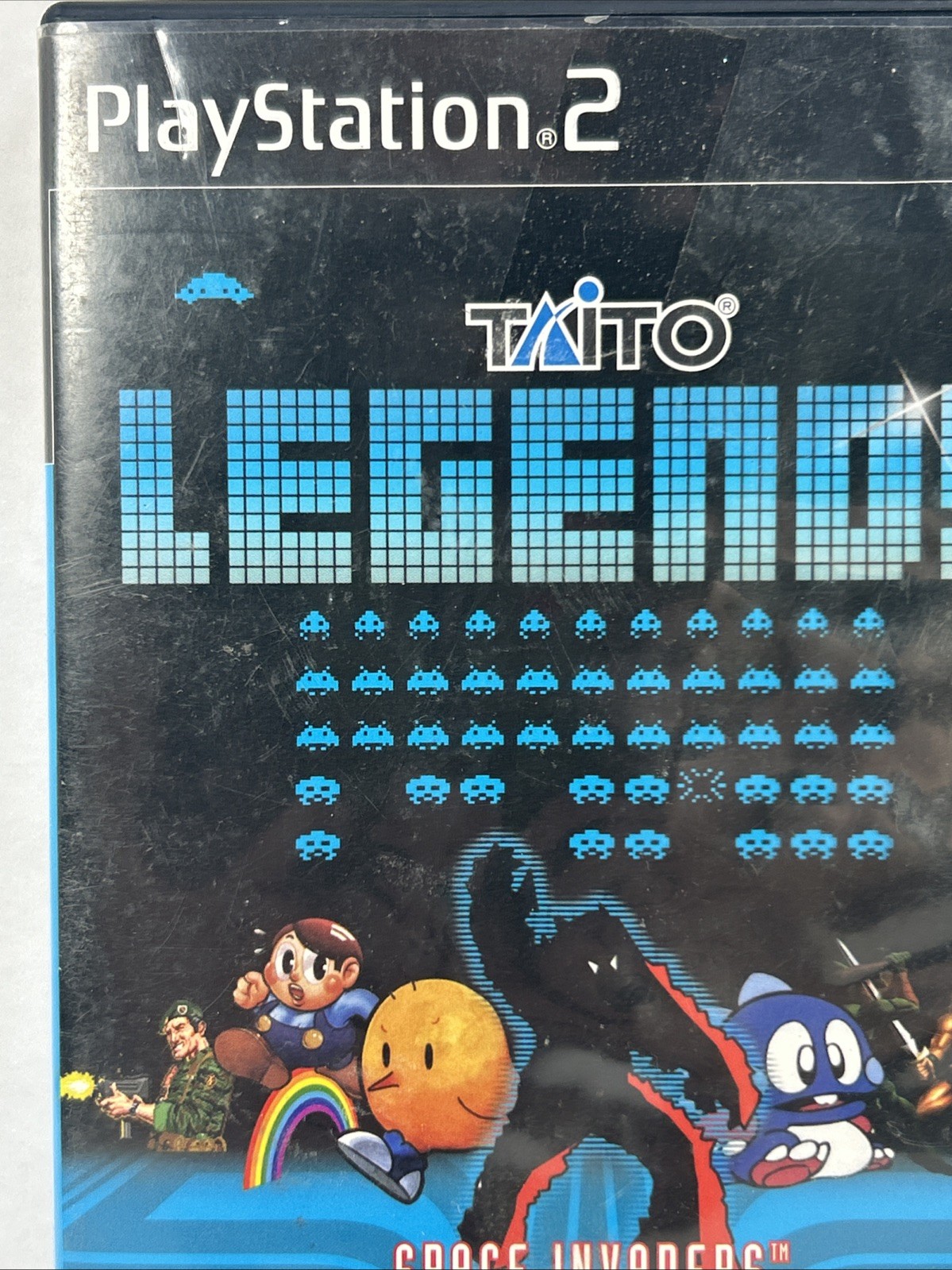 Taito Legends Sony Playstation 2 manual PS2 Bubble Bobble Operation Wolf 29 Game