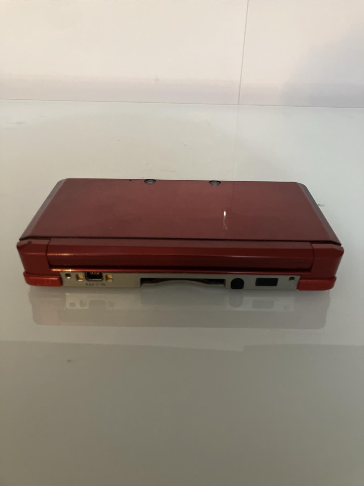 Used Nintendo 3DS Handheld System – Flame Red Tested And Working W/ Stylus
