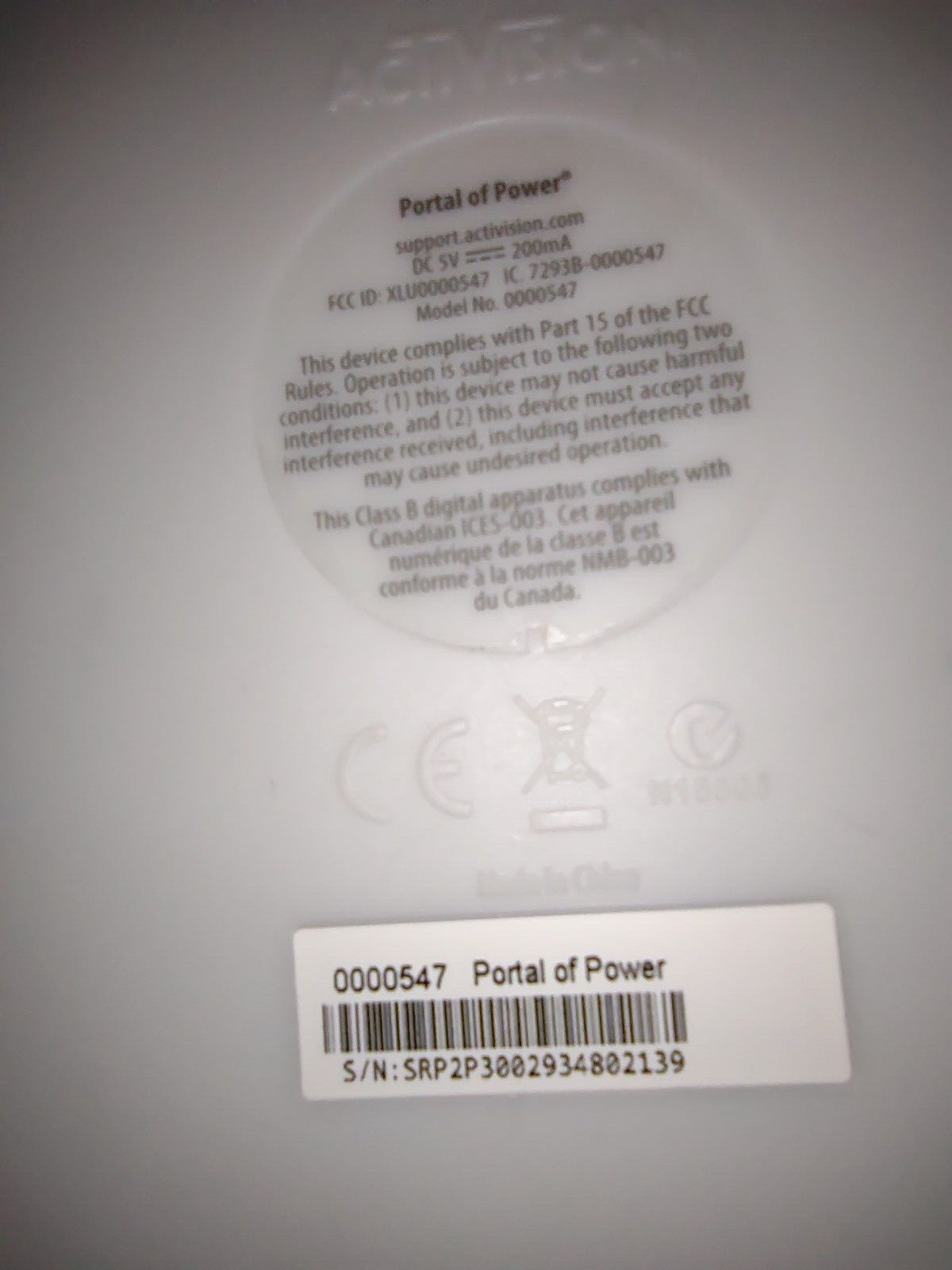 Disney Infinity Replacement Portal Base Only U PS3 PS4 For Wii Figure NFC 3E