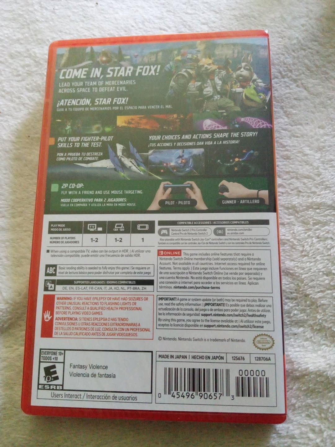 Star Fox – Nintendo Switch 2 – BRAND NEW SEALED