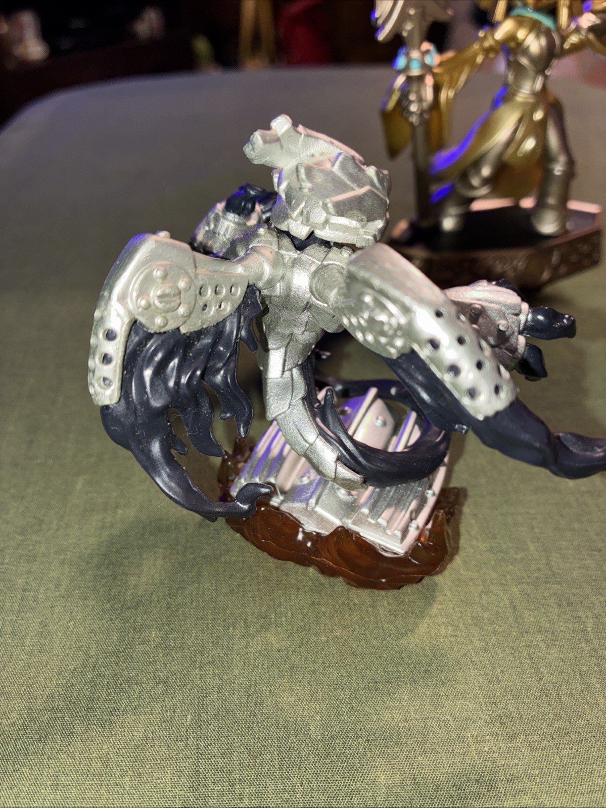 Skylanders Super Chargers Dark Spitfire and Imaginators Gold Queen Figure Lot