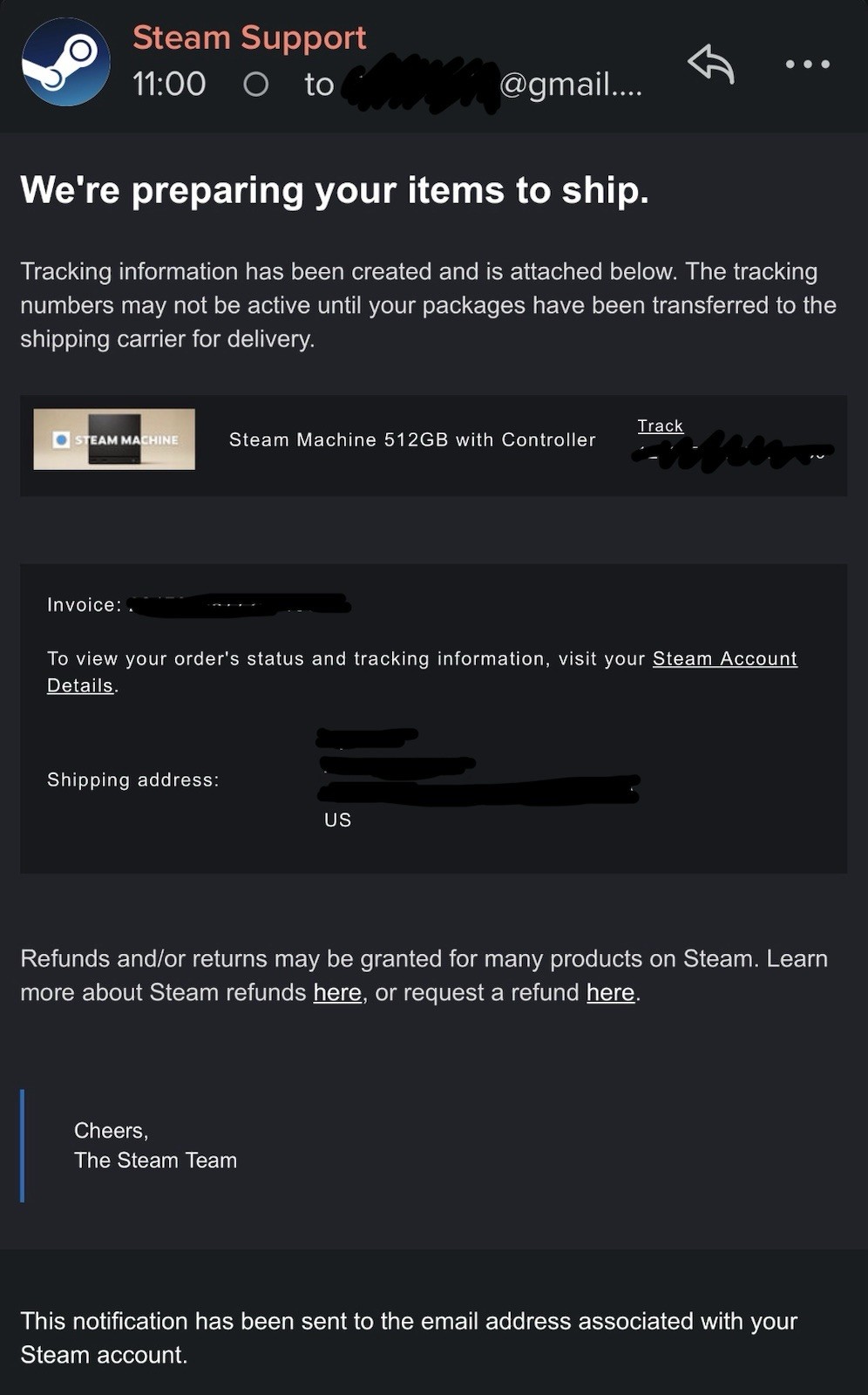 Steam Machine 512GB with Controller – Already Ordered – Ships in 5 days