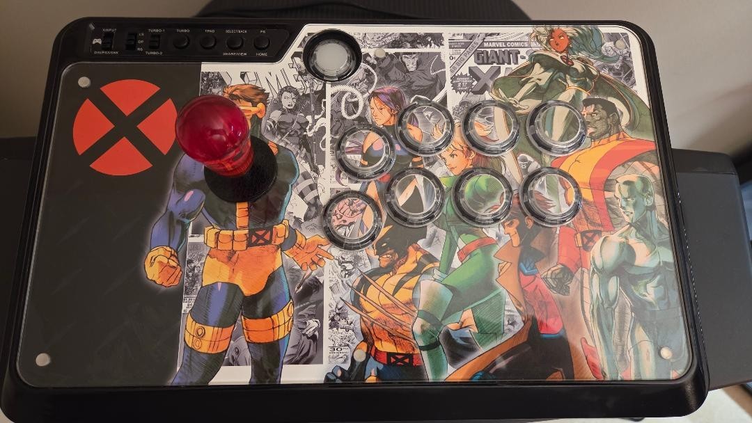 Mayflash F500 Arcade Stick W/Korean Lever and Qanba Gravity Buttons