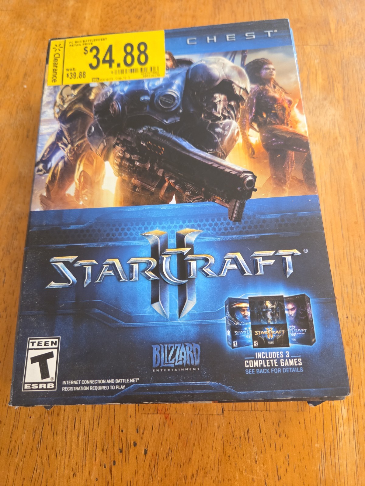 StarCraft II Battle Chest (Windows/Mac, 2016) DISTRESSED BOX – SEALED!