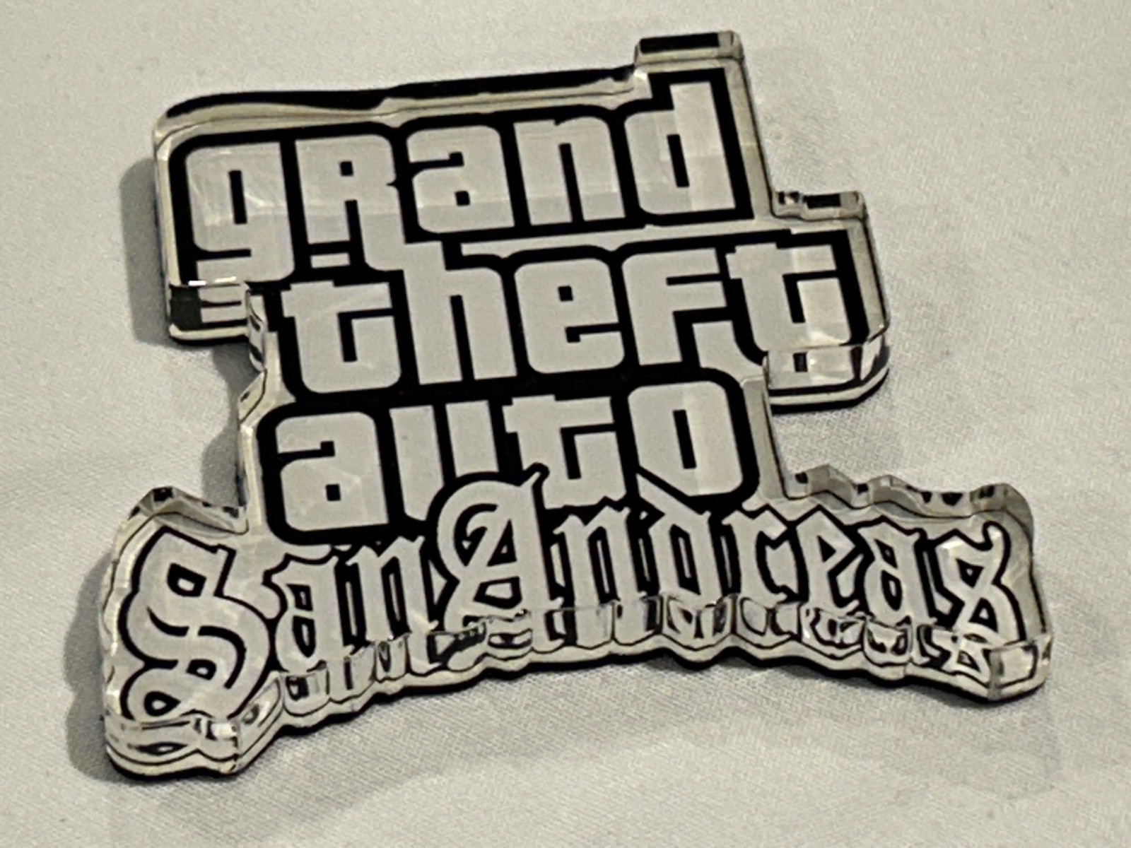 Grand Theft Auto GTA San Andreas AUTHENTIC Rockstar Games Magnet Frig ~ NEW