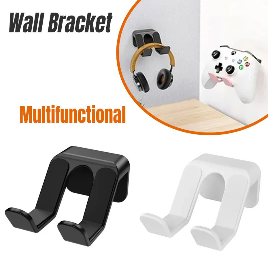 Wall Mount Controller Headset Holder No Drill Gaming Stand for Xbox PS5
