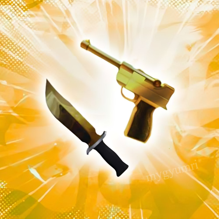 ROBLOX MM2 CORRUPT AND LUGER SET!!