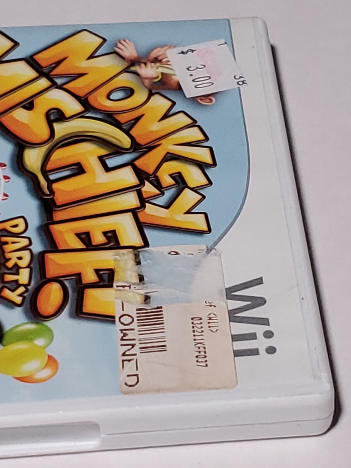 Monkey Mischief Party Time Nintendo Wii, 2008 Complete and Tested CIB