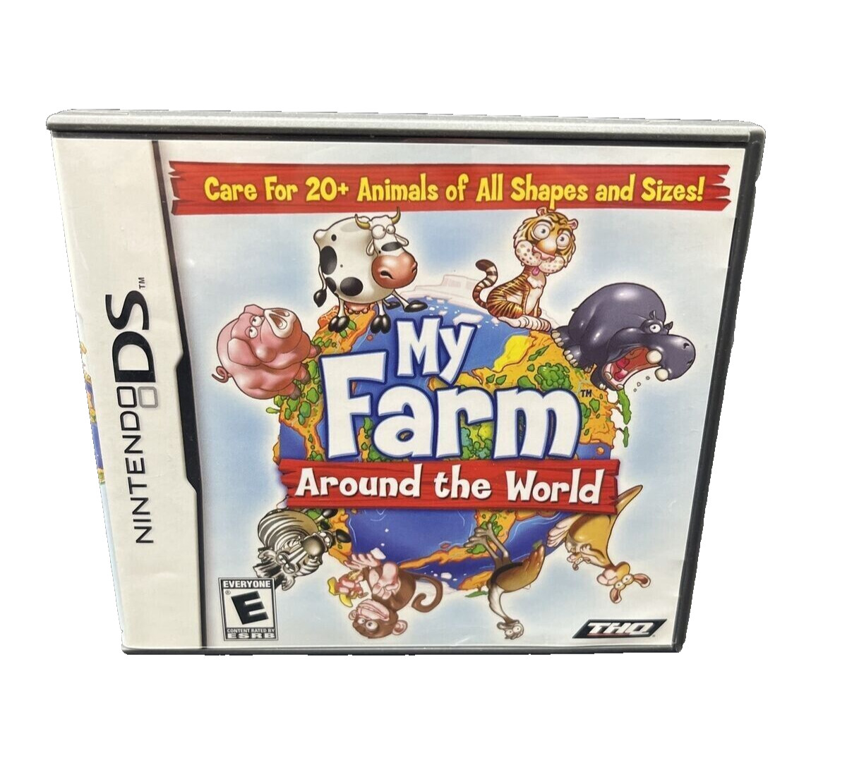 My Farm Around the World (Nintendo DS, 2008) Cleaned, Tested, Complete in Box