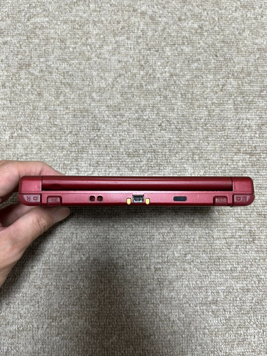 New 3DS LL XL Metalic red Japan Nintendo Console region Japanese B10