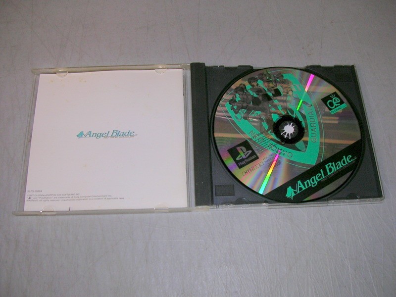 Angel Blade Neo Tokyo Guardians Complete CIB PS1 PS PlayStation 1 Japan Import