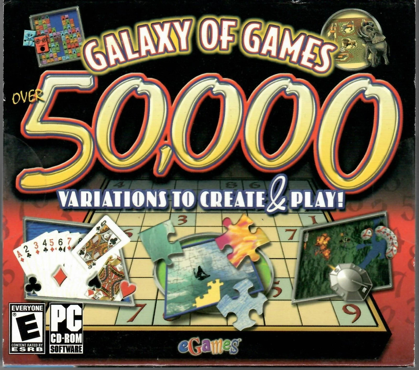 Galaxy of Games Over 50,000 (PC) 2011 – Brand New! Buy 2 Get 2 Free!!