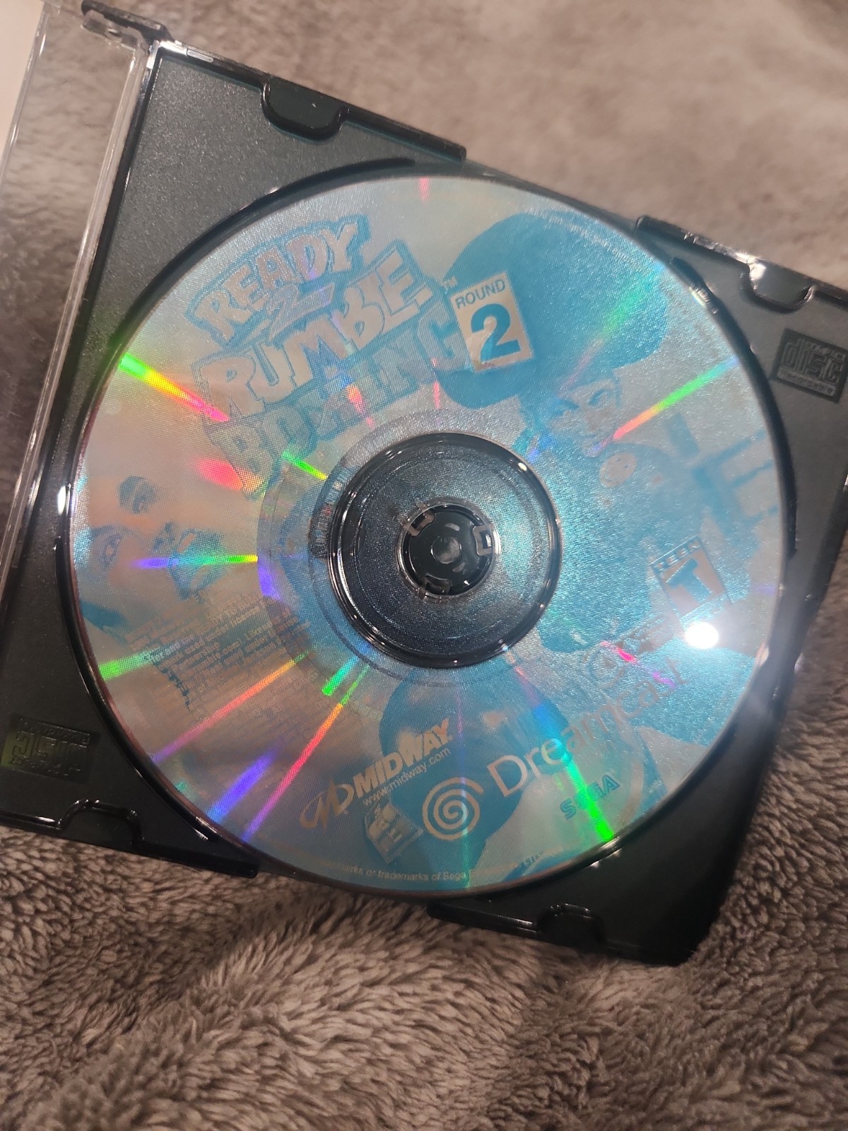 Ready 2 Rumble Boxing: Round 2 (Sega Dreamcast, 2000) Works Disc Only
