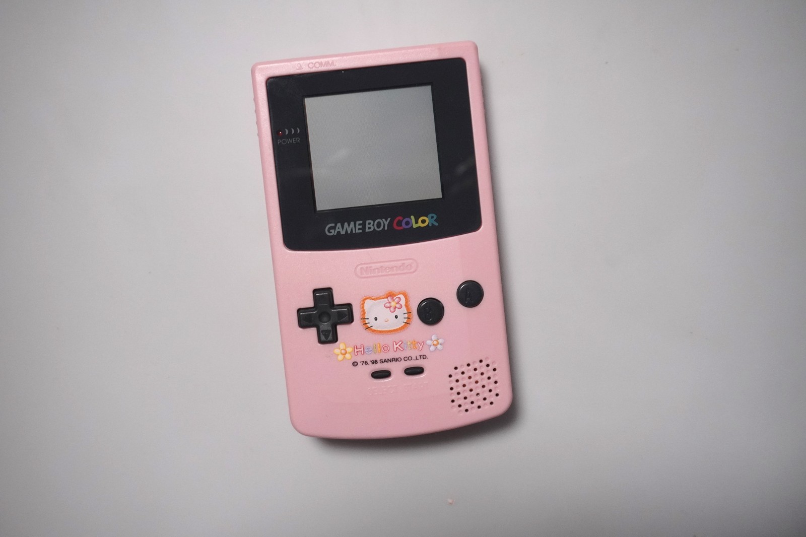 Game Boy Color Hello Kitty Pink Limited console Gameboy system US Seller Excell