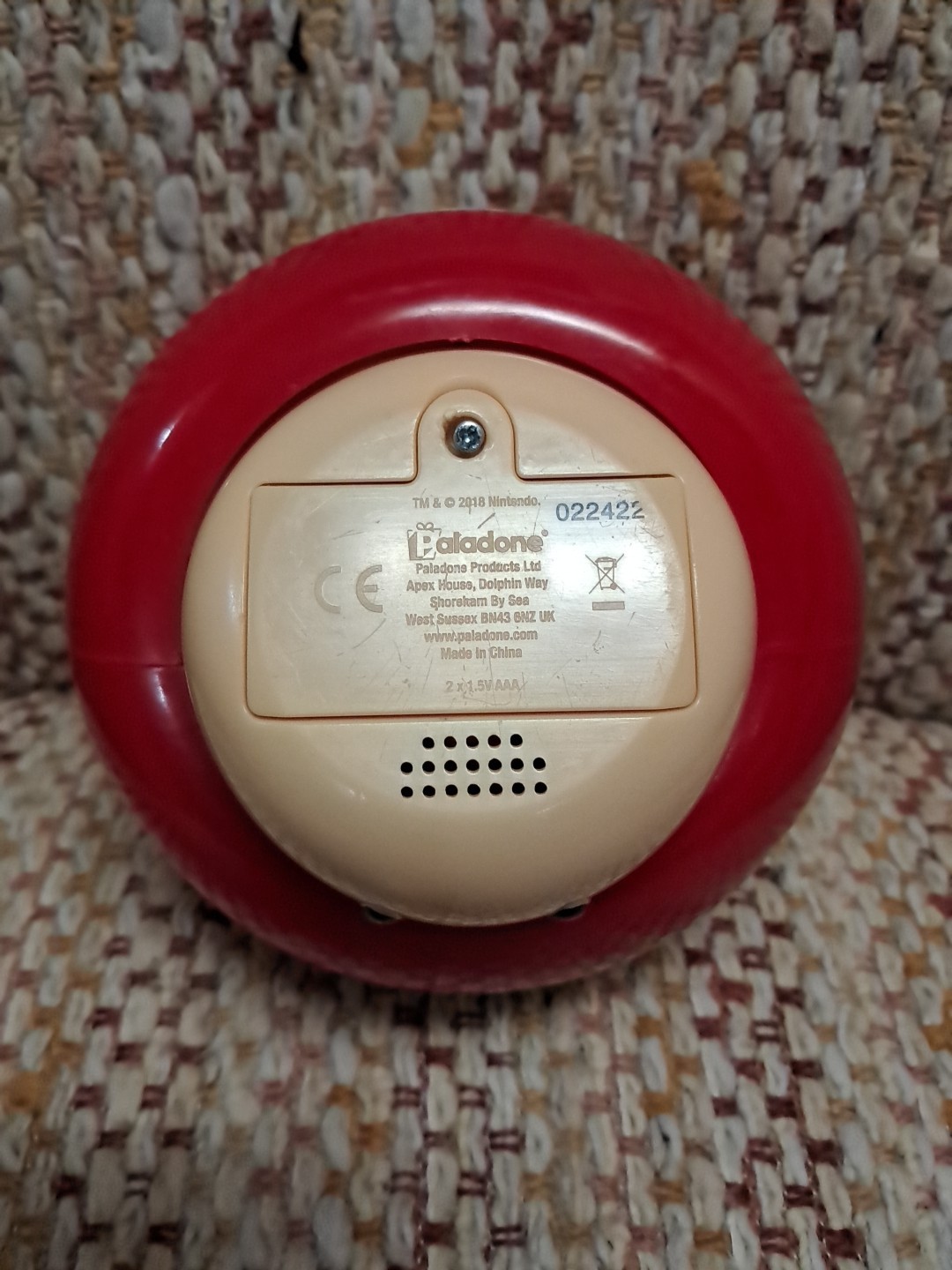 Super Mario Mushroom Light Official Nintendo Lights Up Red And Makes Sound