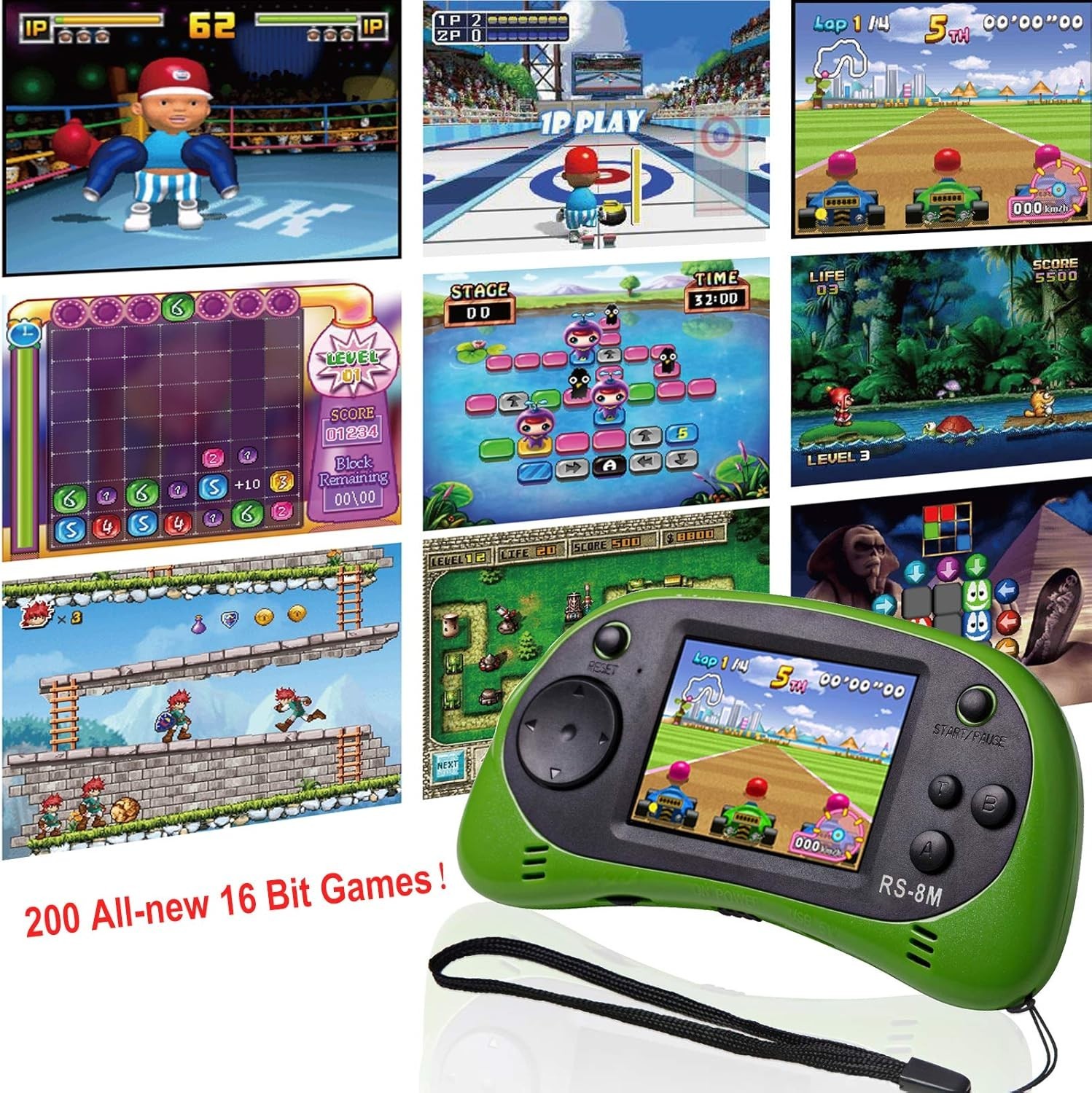 Ultimate Kids Handheld Gaming with 220 Games: Perfect Gift for All Occasions
