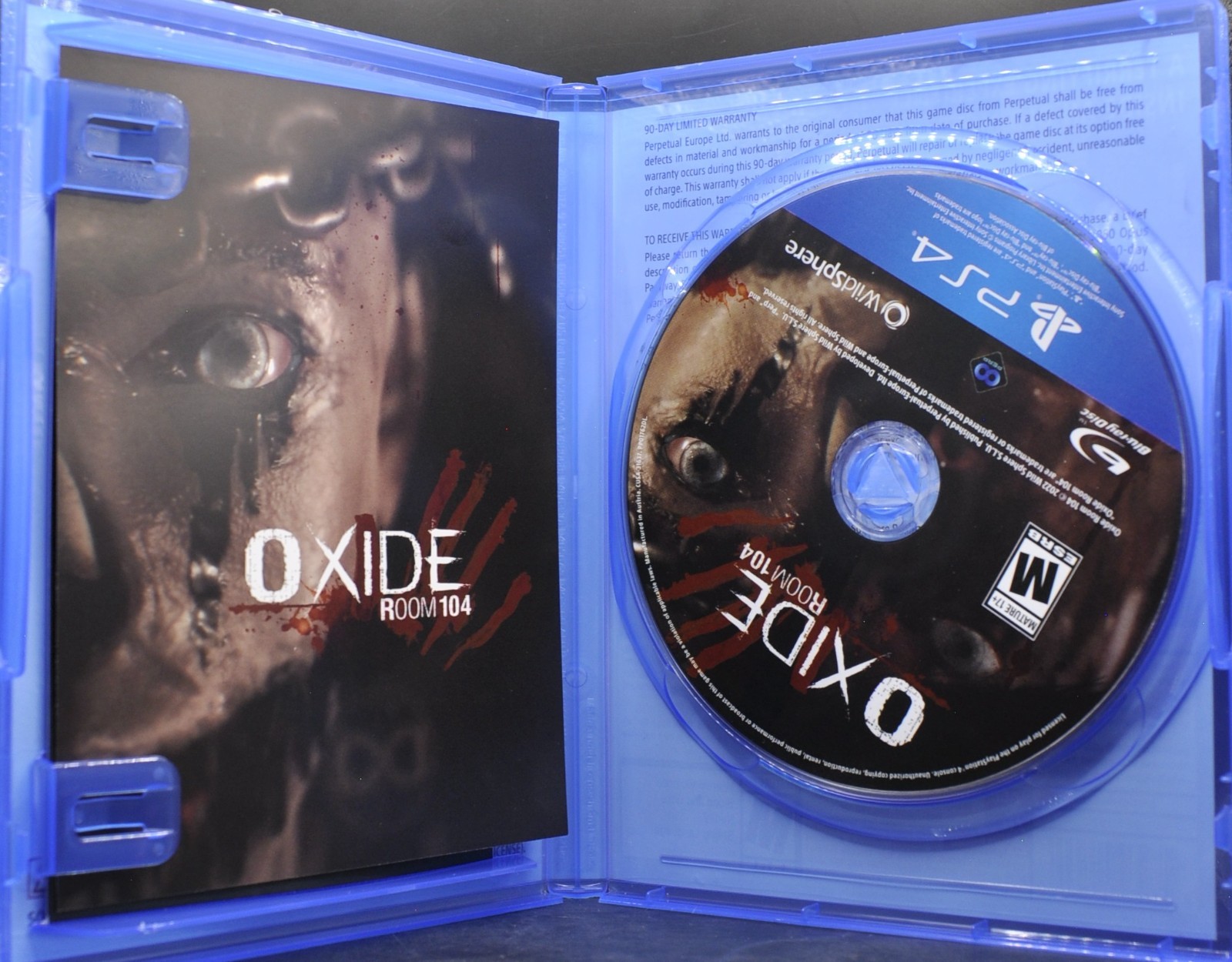 Oxide Room 104 (PlayStation 4, PS4) [CIB w/ Postcards] – Excellent Condition