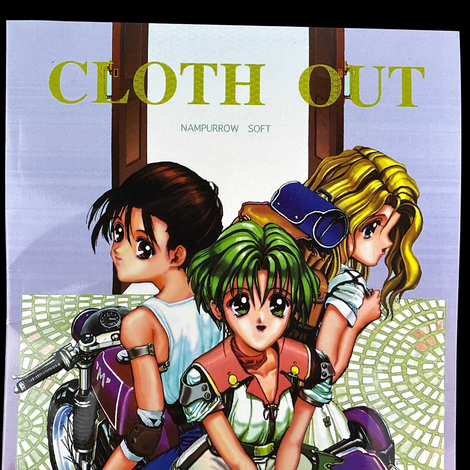 1993 NAMPURROW SOFT CLOTH OUT 3.5″ PC-98 PC-9801 Adventure RPG Doujin Game Japan