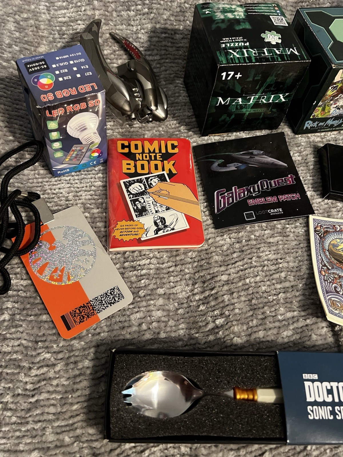 Huge Loot Crate Geek Collectibles Lot 30+Items Harry Potter Star Wars Doctor Who