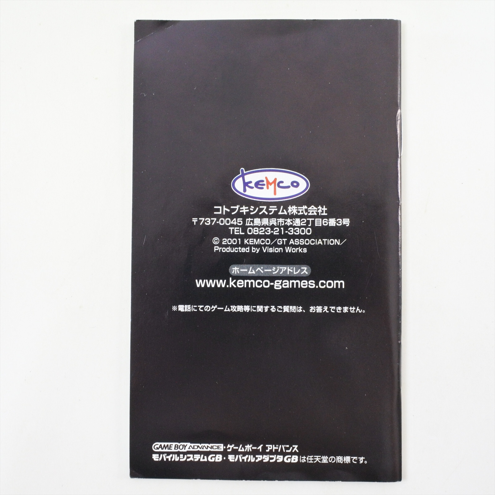 ALL JAPAN GRANT TOURING CAR CHAMPIONSHIP GT Gameboy Advance Nintendo 6043 gba