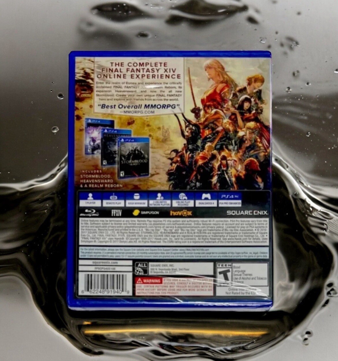 Final Fantasy XIV Online Complete Edition PS4 Stormblood+Heavensward+Realm *NEW*