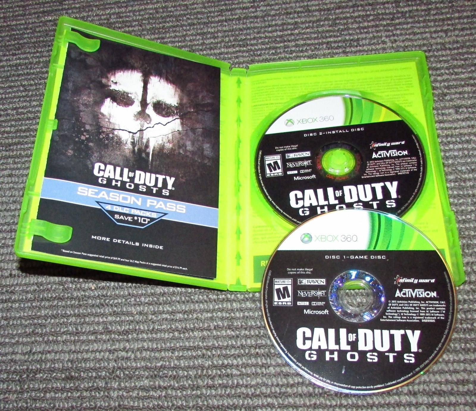 Call of Duty: Ghosts for Xbox 360 Fast Free Shipping!