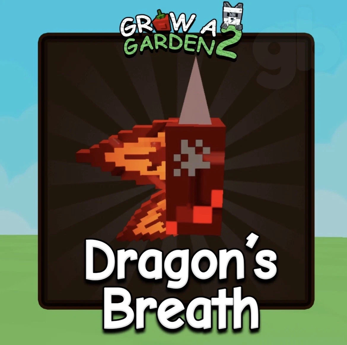 Dragon Breath Seed – GROW A GARDEN 2⚡FAST DELIVERY ⚡