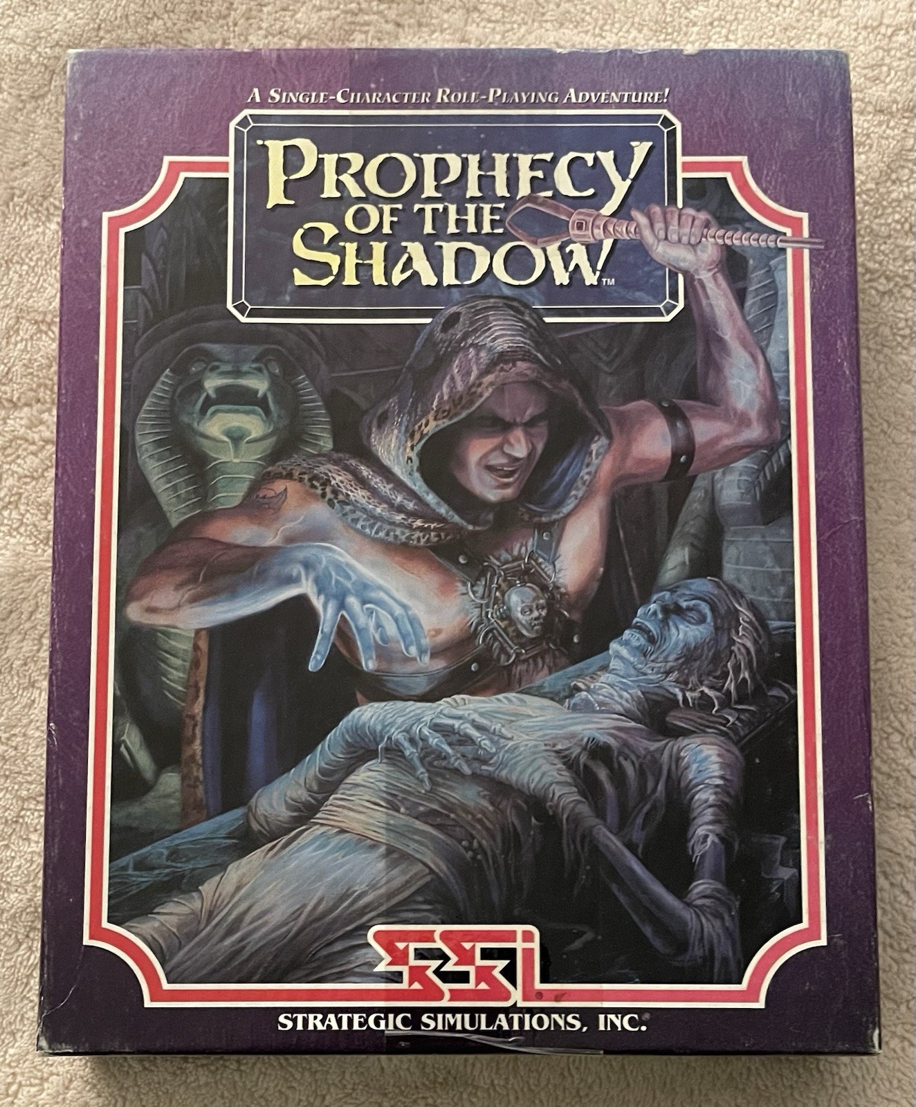 Prophecy of the Shadow 1992 SSI PC Game Fantasy
