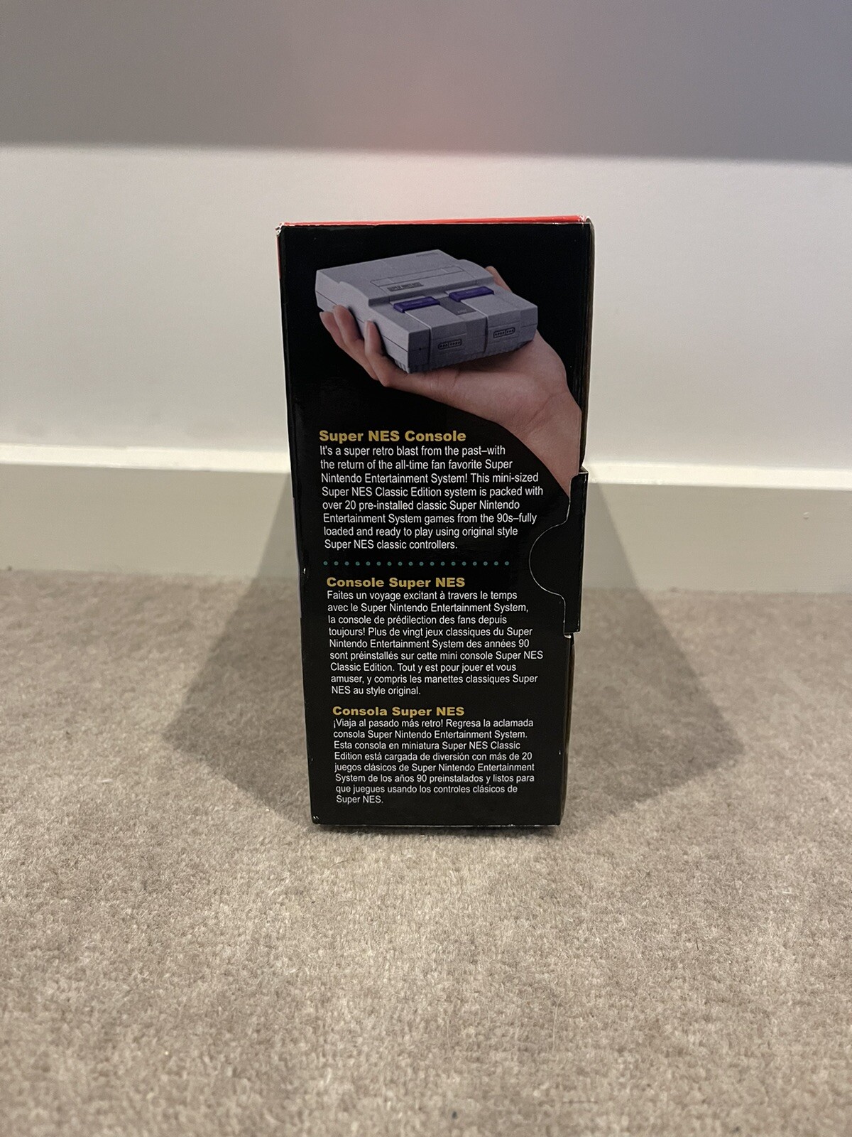 FREE SHIPPING Super Nintendo Entertainment System 2017 20+ Games NEW IN BOX