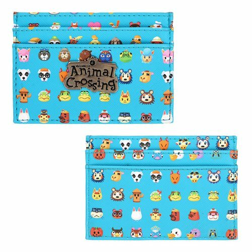 Animal Crossing Character Card Wallet | Bioworld | Tom Nook Mable Sable Blathers