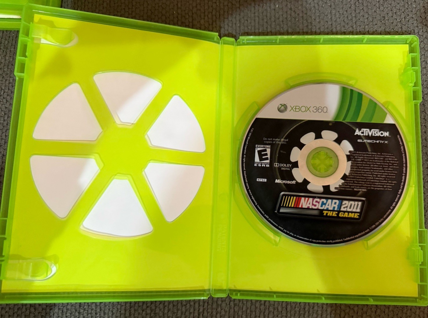 NASCAR The Game 2011 (Microsoft Xbox 360, 2011)