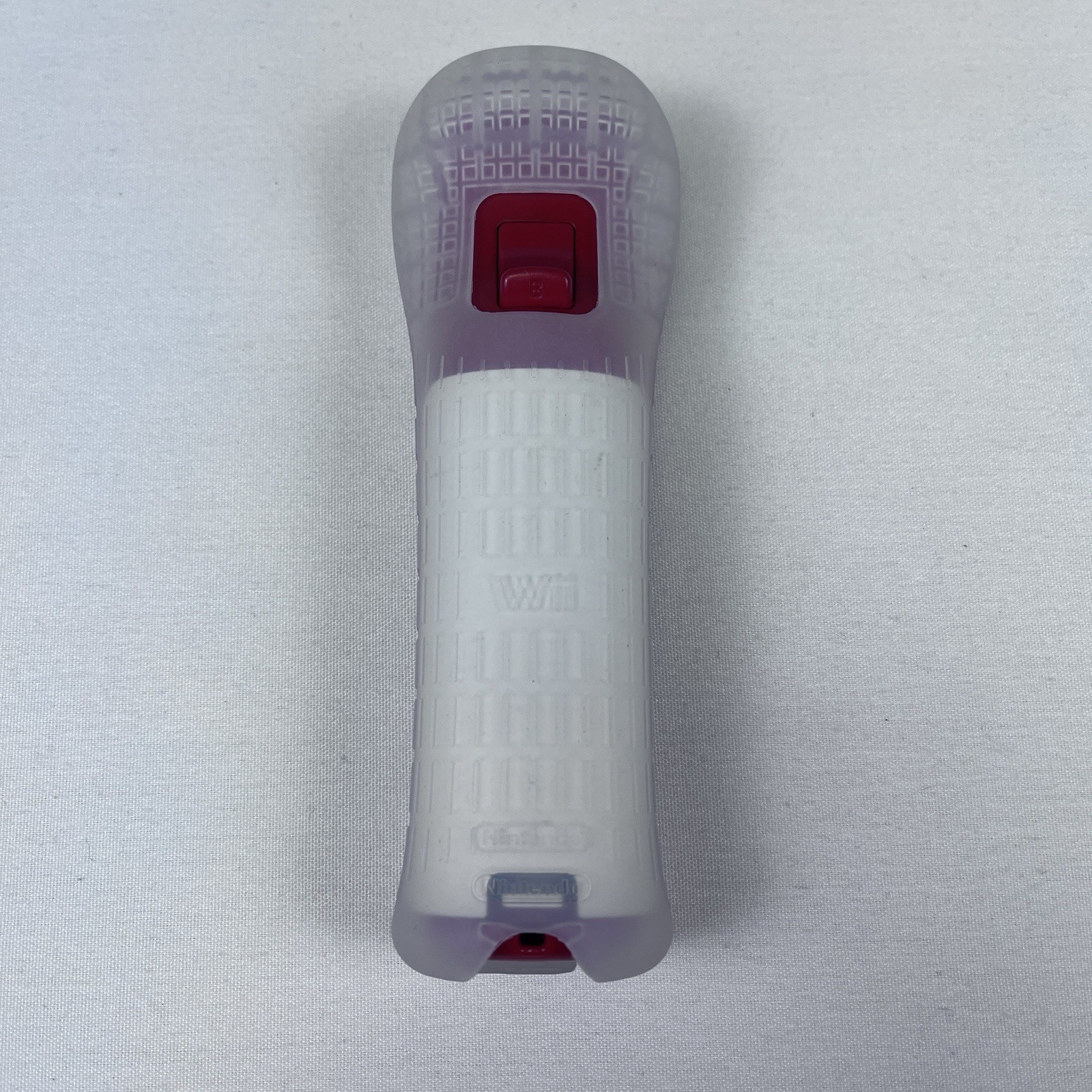 Official Nintendo Wii Remote RVL-036 Red Game Motion Plus Controller Tested OEM