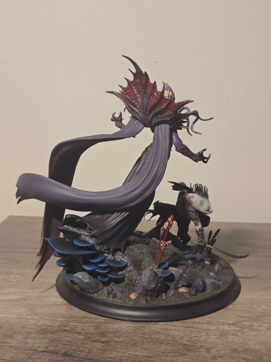 Baldur’s Gate 3 Collector’s Edition Mind Flayer vs Drow Statue BG3 Rare Display