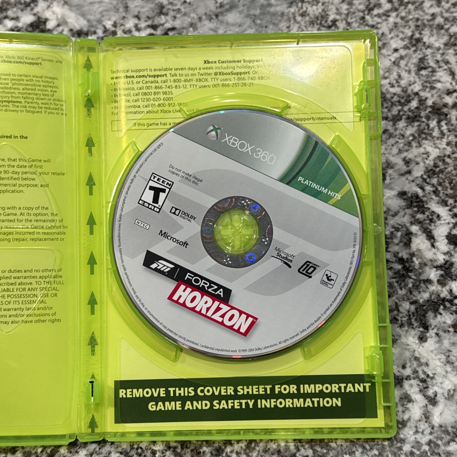 Forza Horizon (Microsoft Xbox 360) Tested Working In Good Preowned Condition