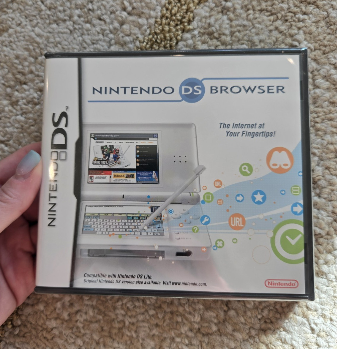 Nintendo DS Browser Opera DS Lite Version Factory Sealed – Original Shrink Wrap
