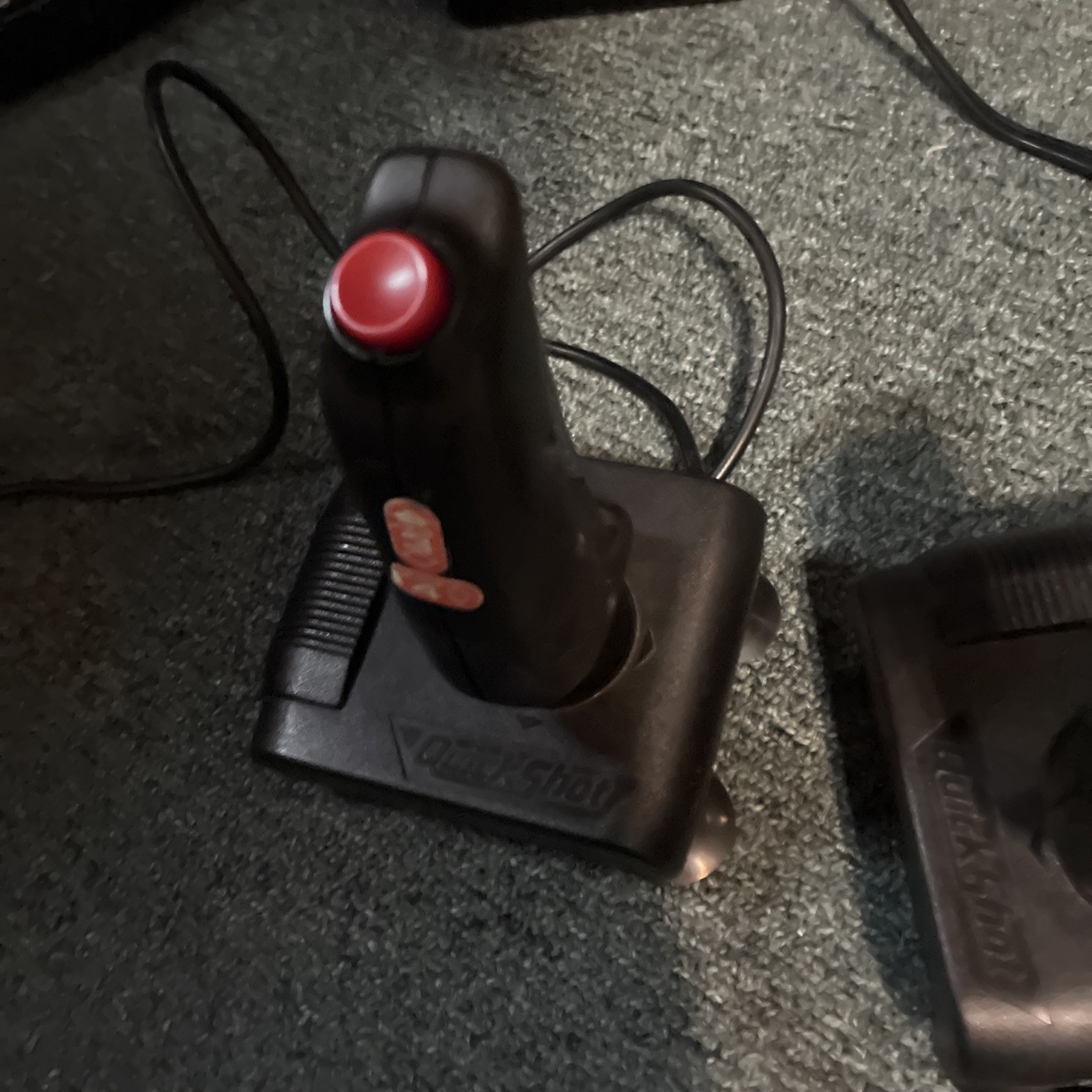 QUICKSHOT JOYSTICK SPECTRAVISION ATARI 2600 tested Set Of Two