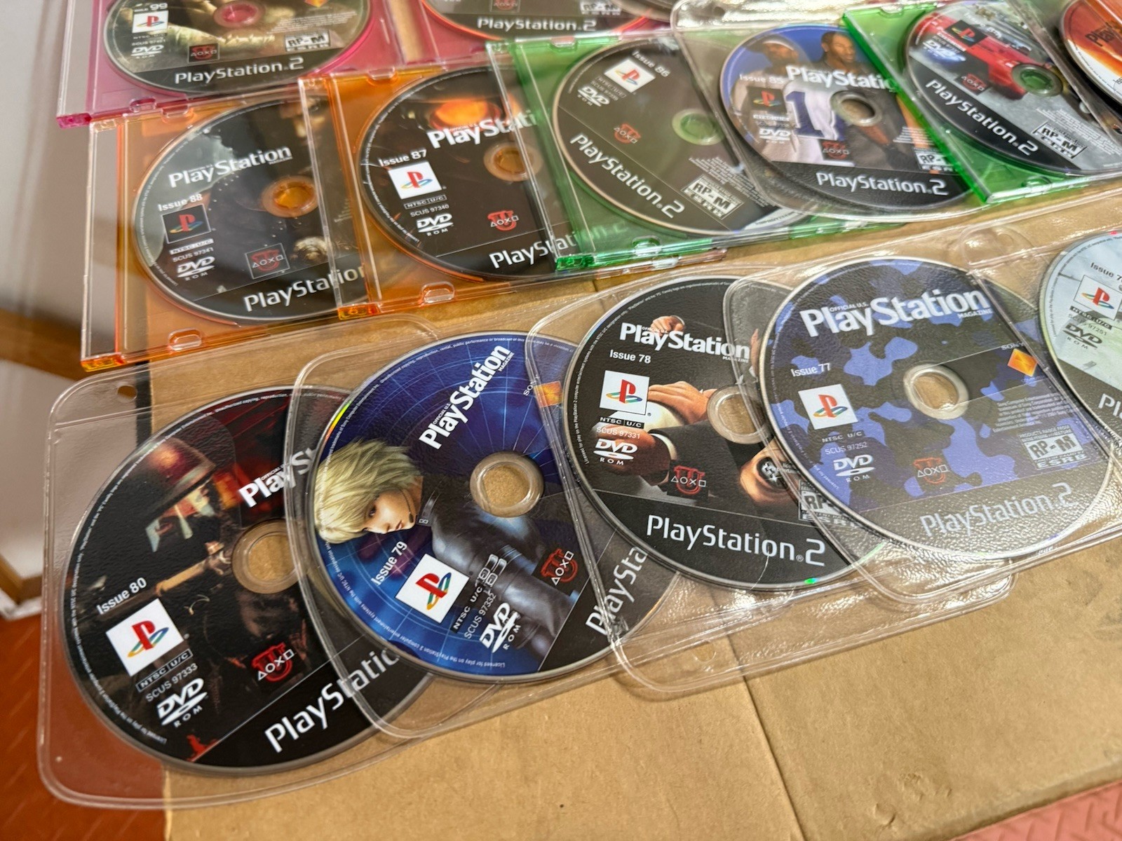Lot 27 – Official U.S. Playstation 2 (PS2) Demo Discs 70s-111 Mixed