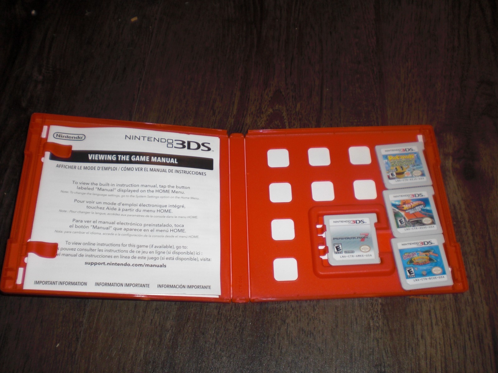 Scooby Doo Looney Tunes Universe Hot Wheels PacMan Mario Kart 7 Nintendo 3DS 2DS