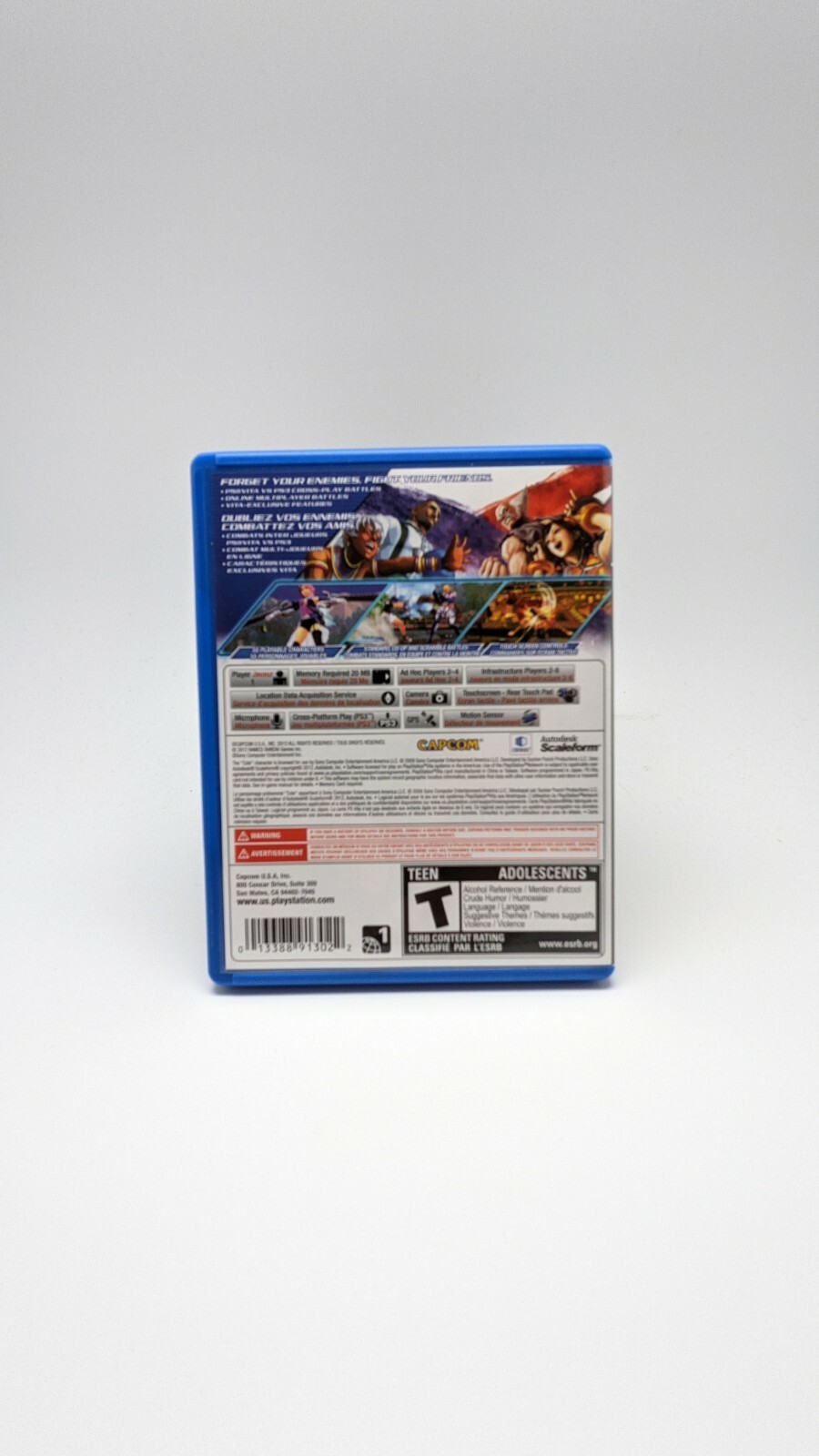 Street Fighter X Tekken (Sony PlayStation Vita, 2012)